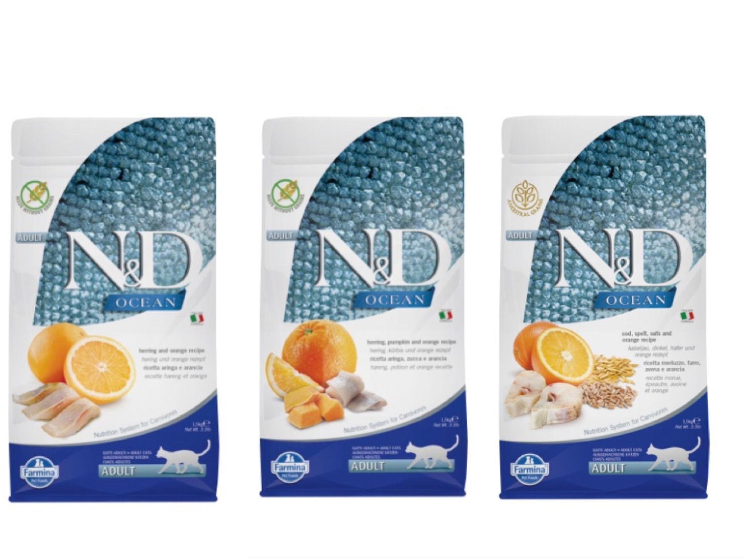 法米納 天然海洋貓糧系列