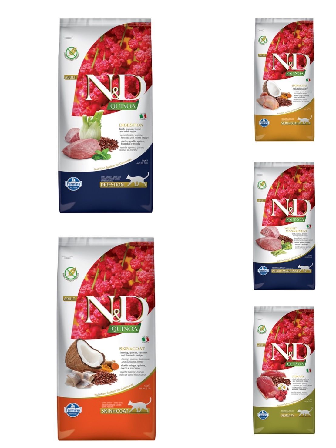 法米納 天然藜麥無穀機能貓糧系列