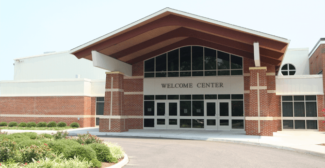 welcome center entrance