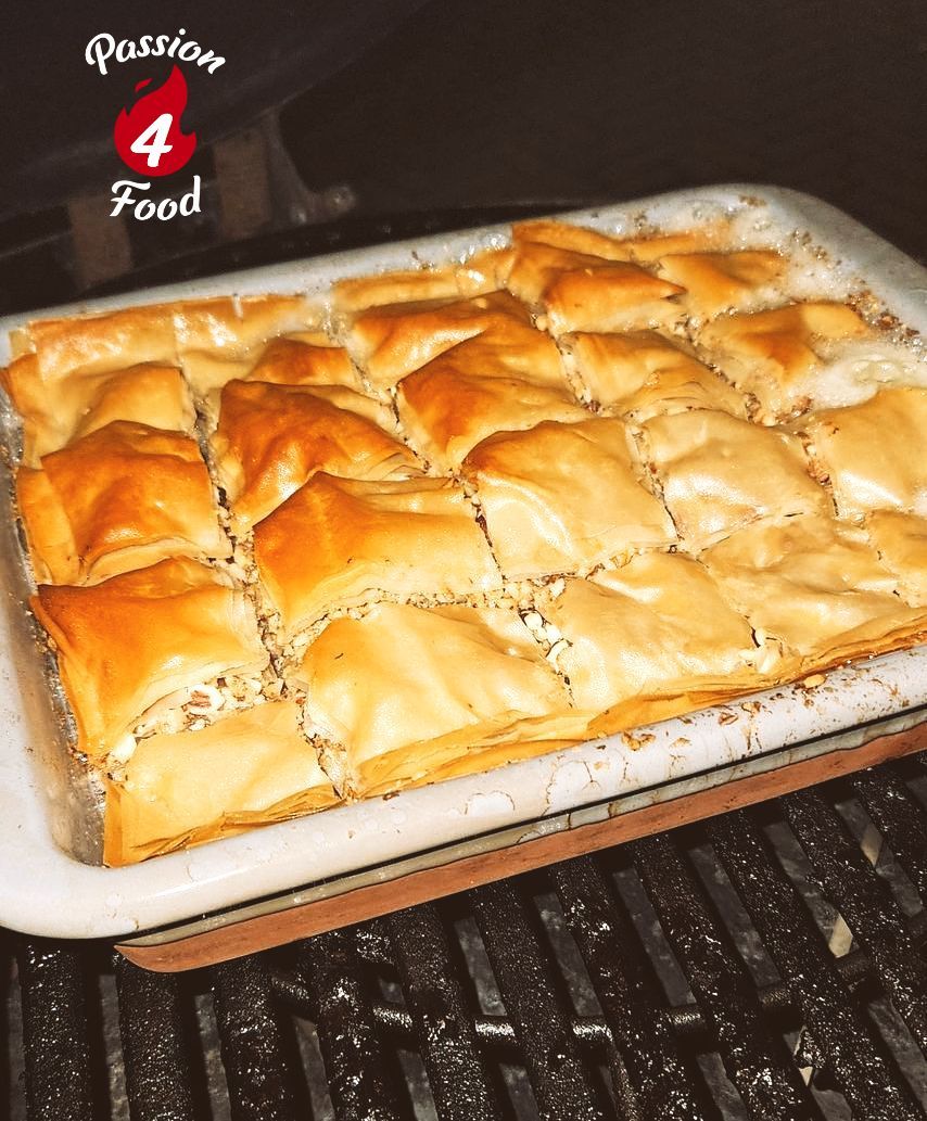 Baklava van de BBQ