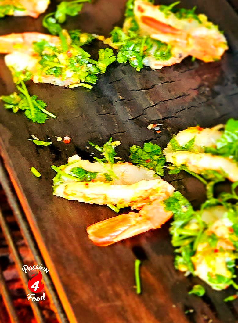 Argentijnse Reuzengarnalen op de Rookplank