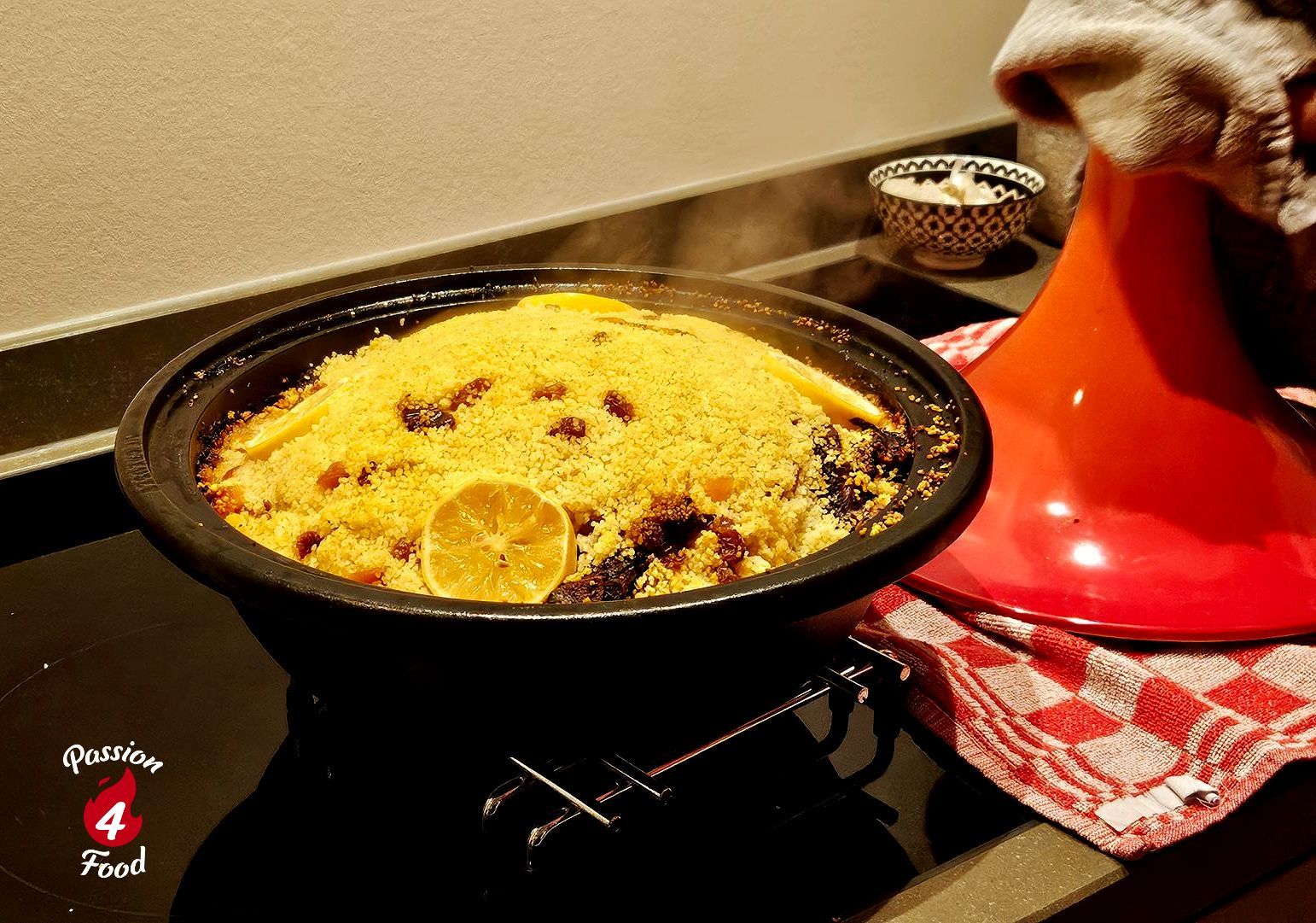 Lamsschouder met couscous uit de oven