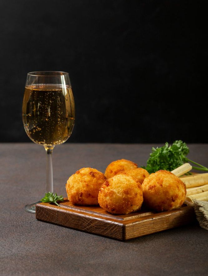 Vis-garnalen Bitterballen