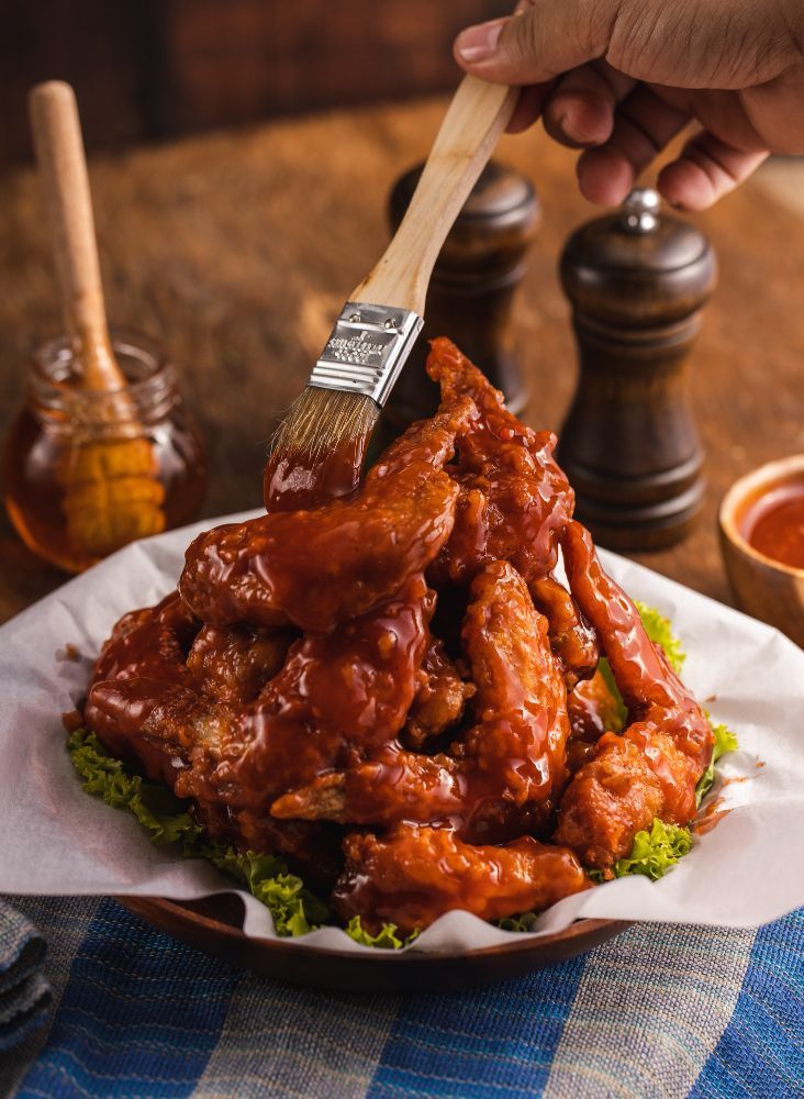 Sticky chickenwings uit de oven Sticky chickenwings uit de oven