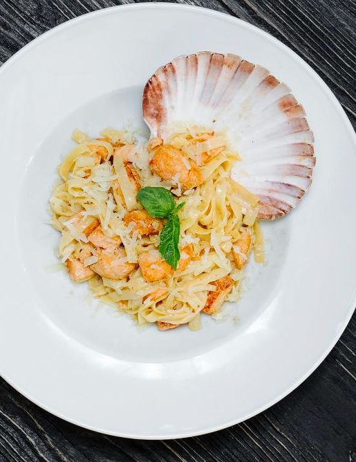 Risotto con Capesante e Gamberi Risotto con Capesante e Gamberi