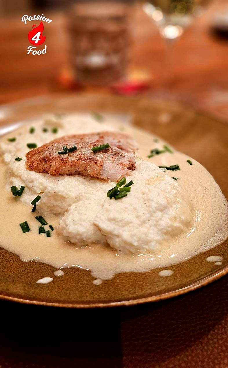 Gebakken Tarbot mrt Knolselderijpuree Gebakken Tarbot mrt Knolselderijpuree