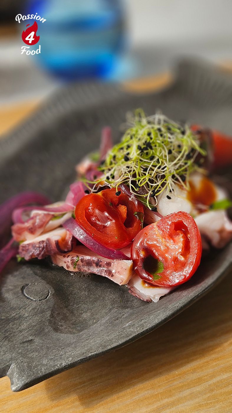 Gegrilde Inktvissalade