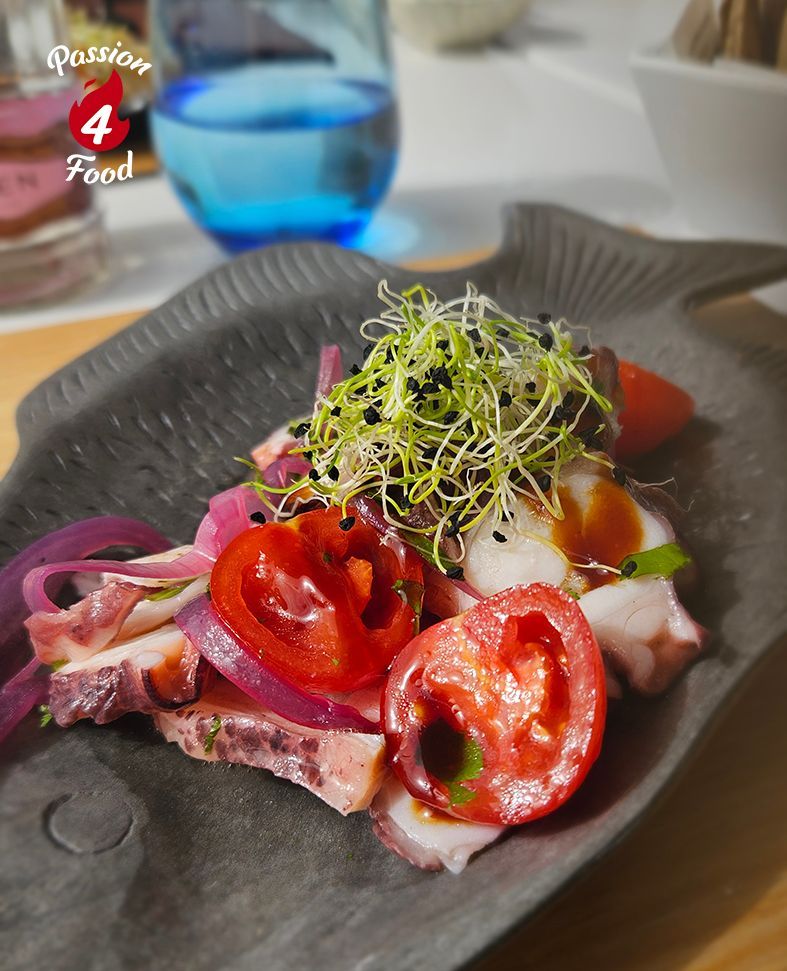 Gegrilde Inktvissalade