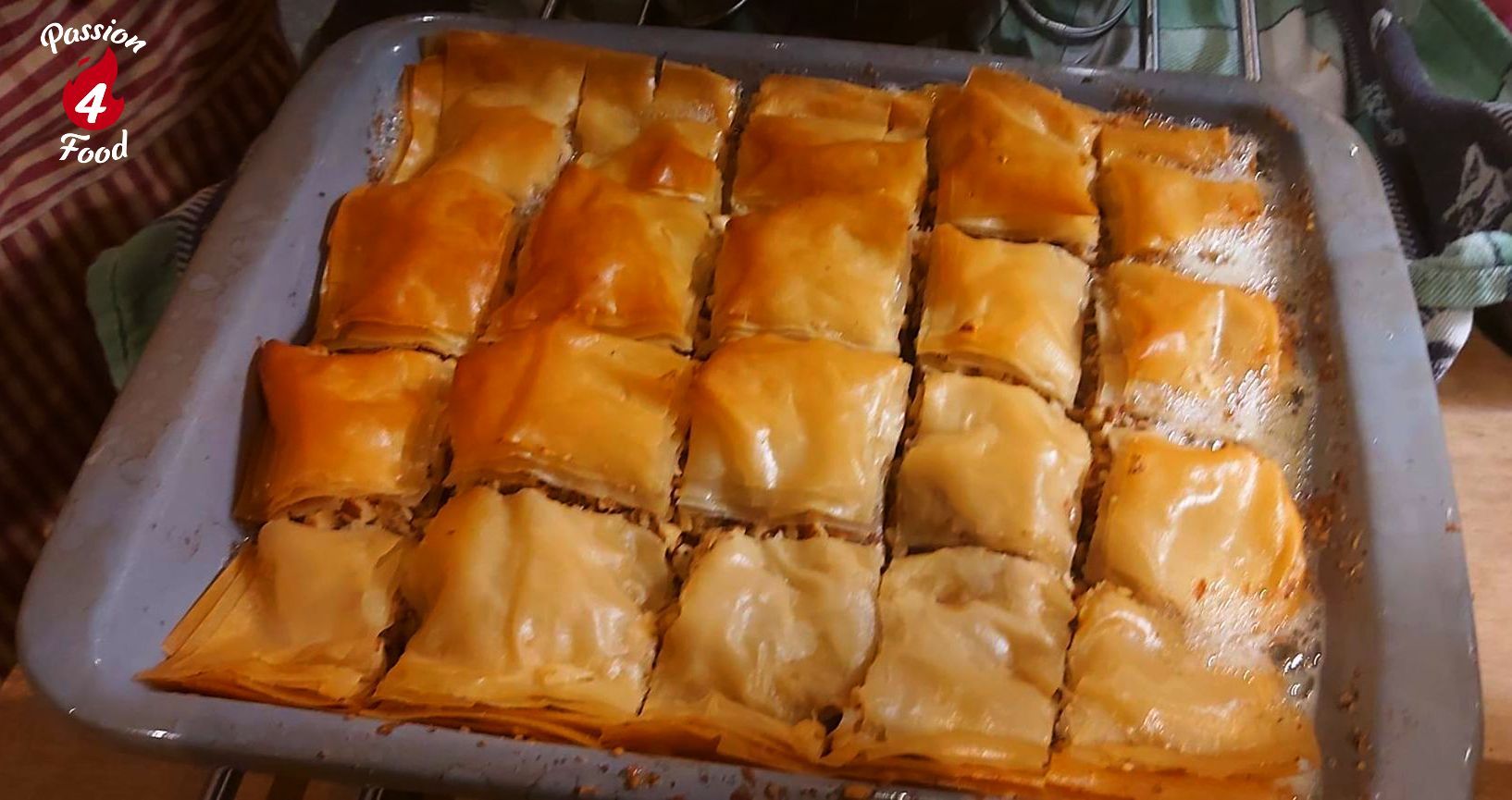 Baklava van de BBQ