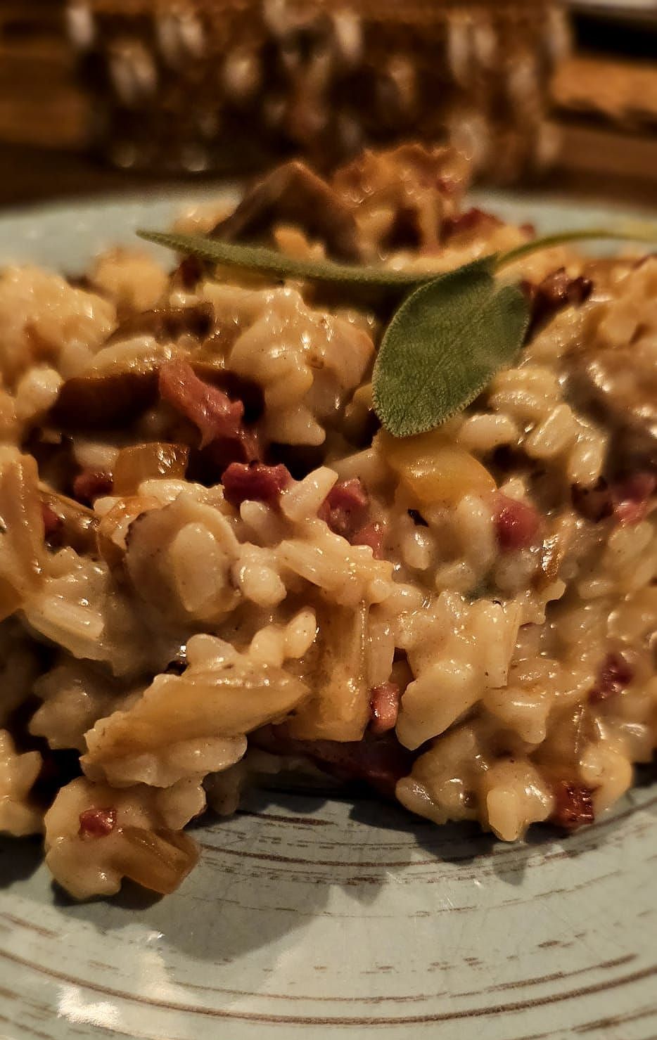 Herfst Risotto met Paddenstoelen