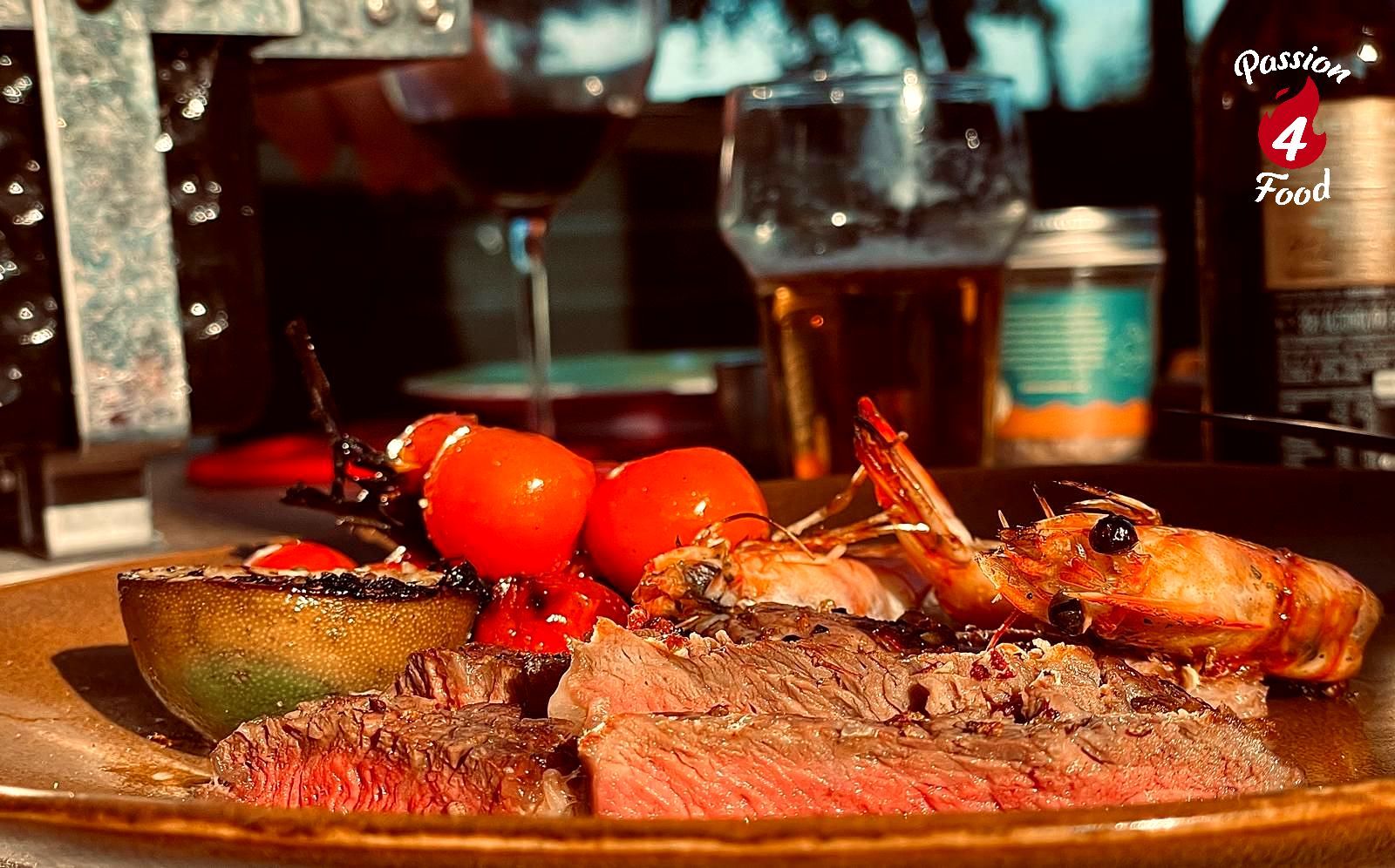Surf & Turf - Ribeye & Gamba Surf & Turf - Ribeye & Gamba