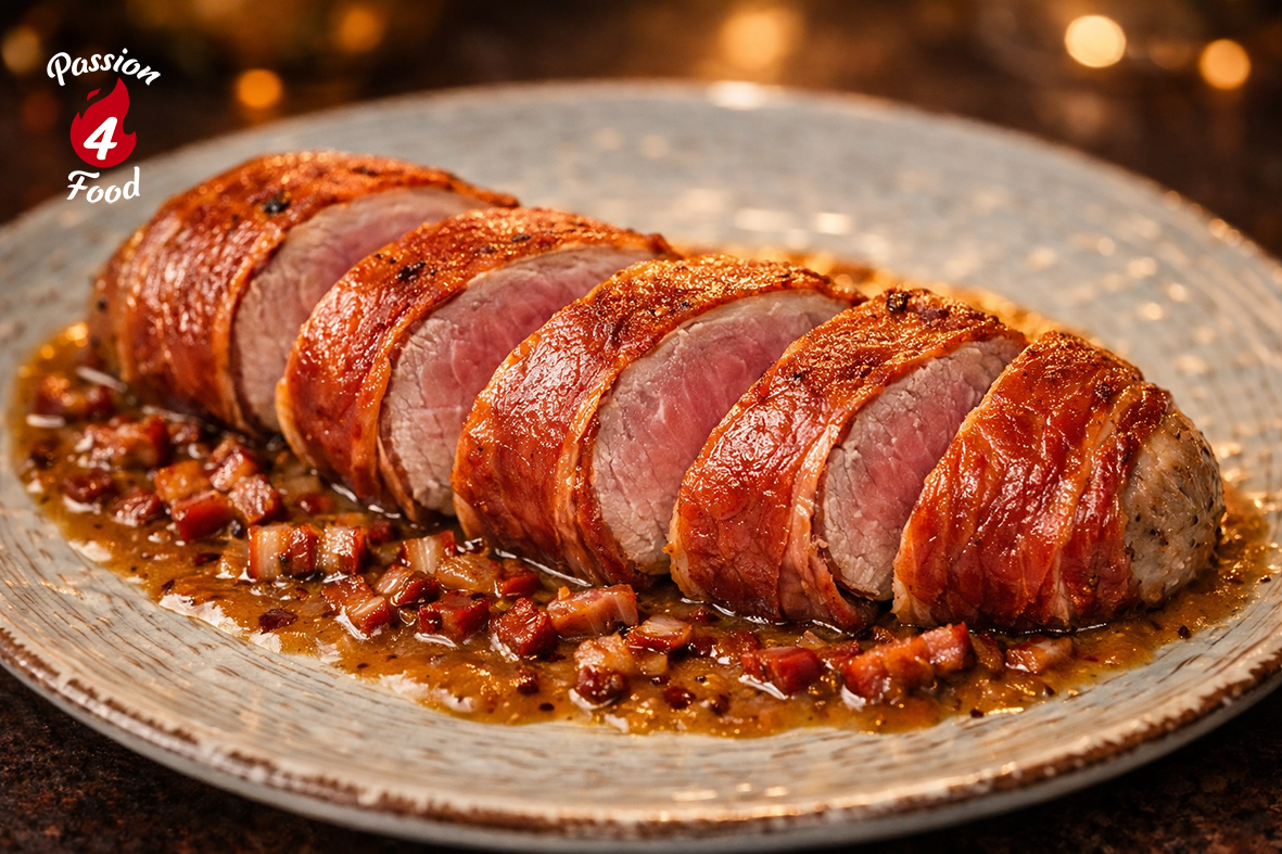 Iberico Varkenshaasje met IPA-Speksaus