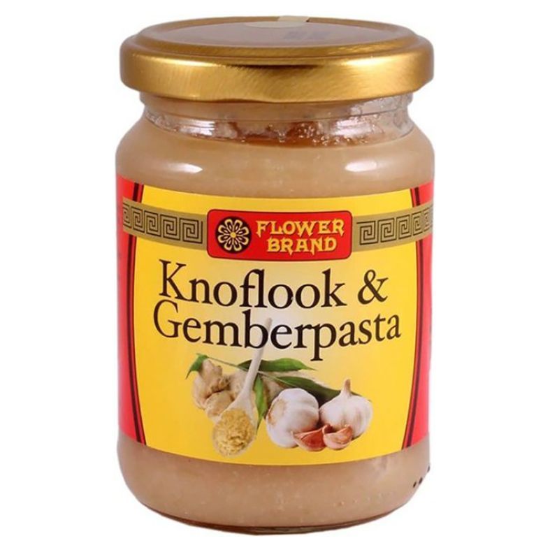 Knoflook en Gemberpasta