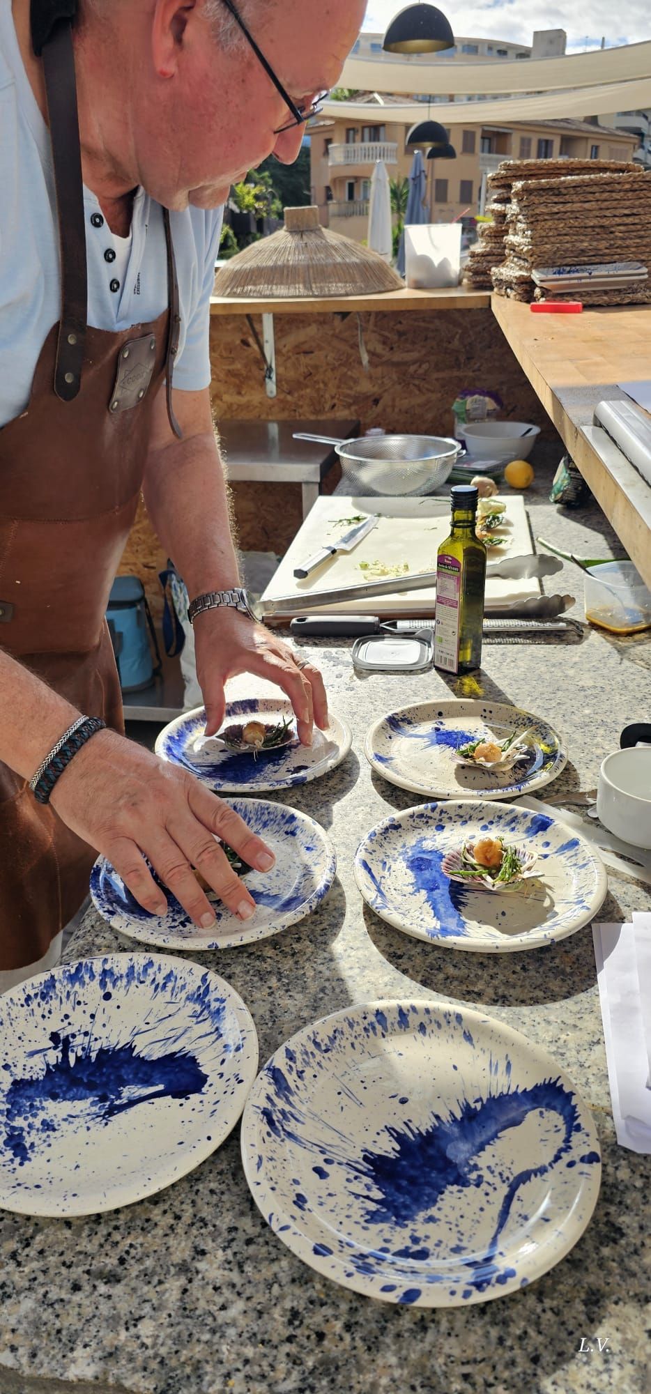 Kai Restaurant Grill Try Out oysters