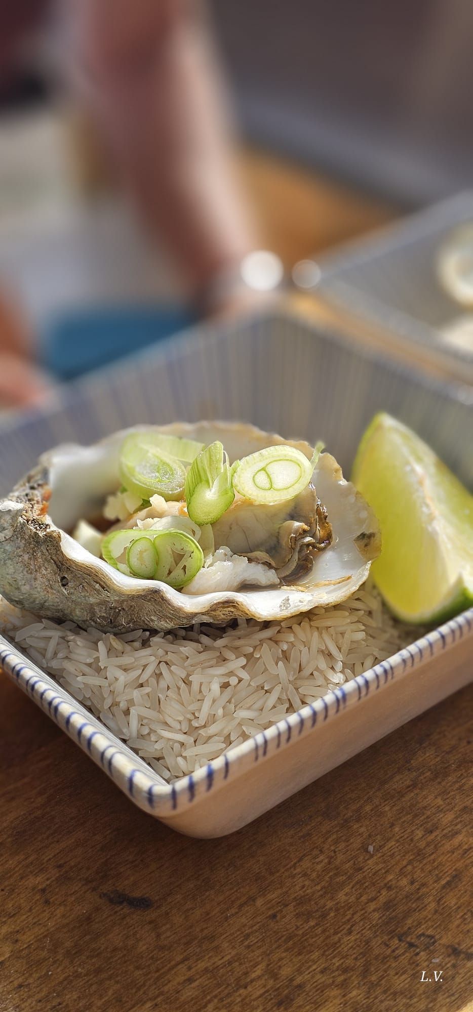 Kai Restaurant Grill Try Out oysters from the grill