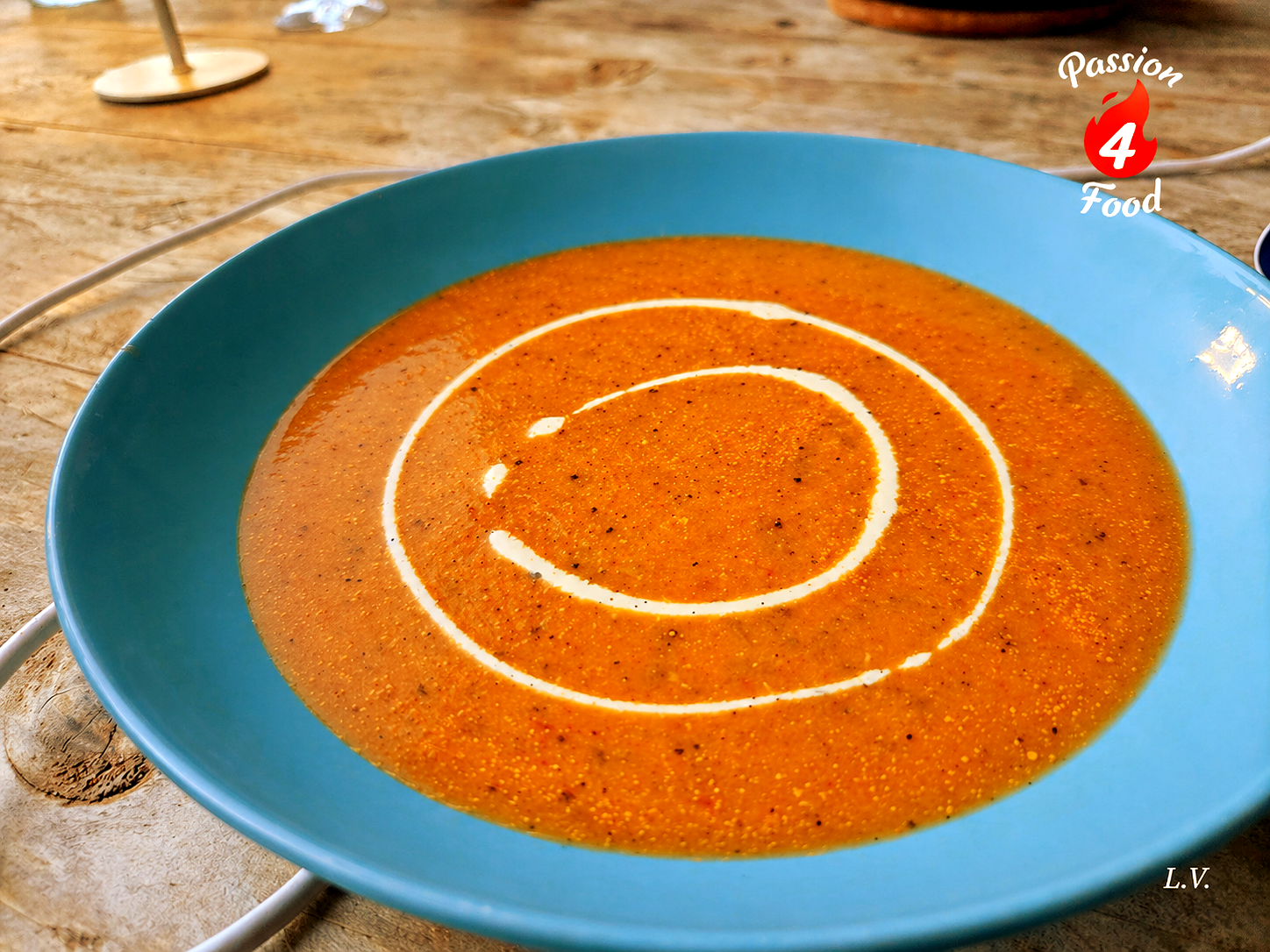 Paprika-Courgette Soep
