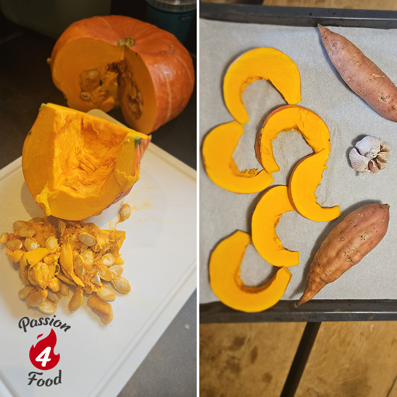Ingrediënten Pompoensoep