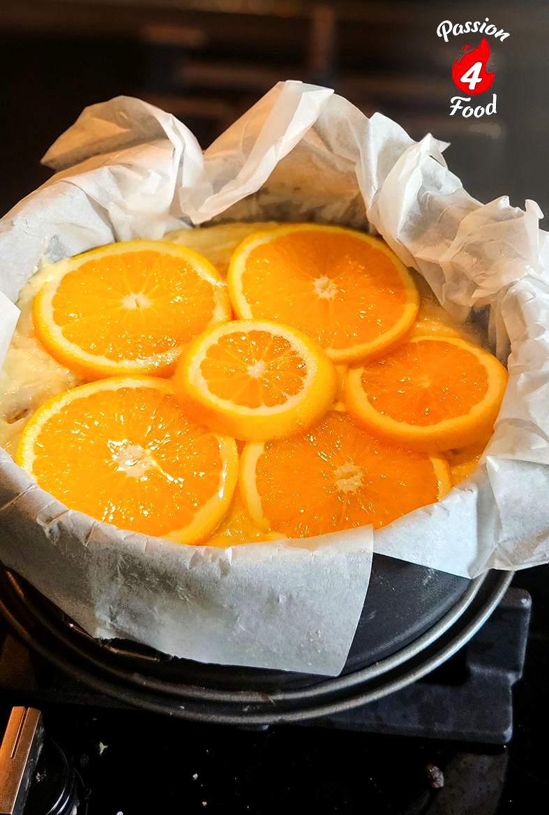 Spaanse Sinaasappel-Walnotencake