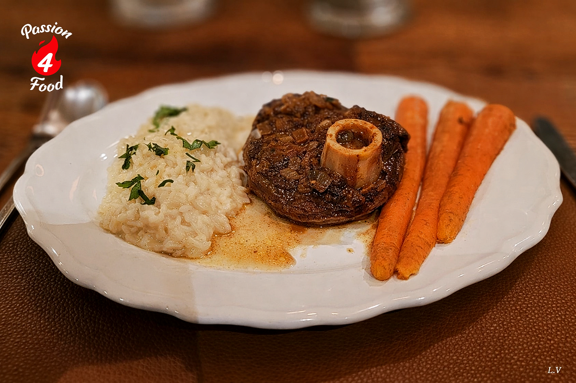 Stinco di vitello con salsa all arancia