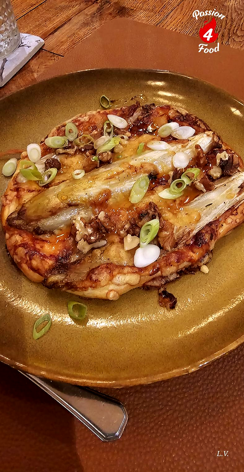 Witloftaart met  Gruyère