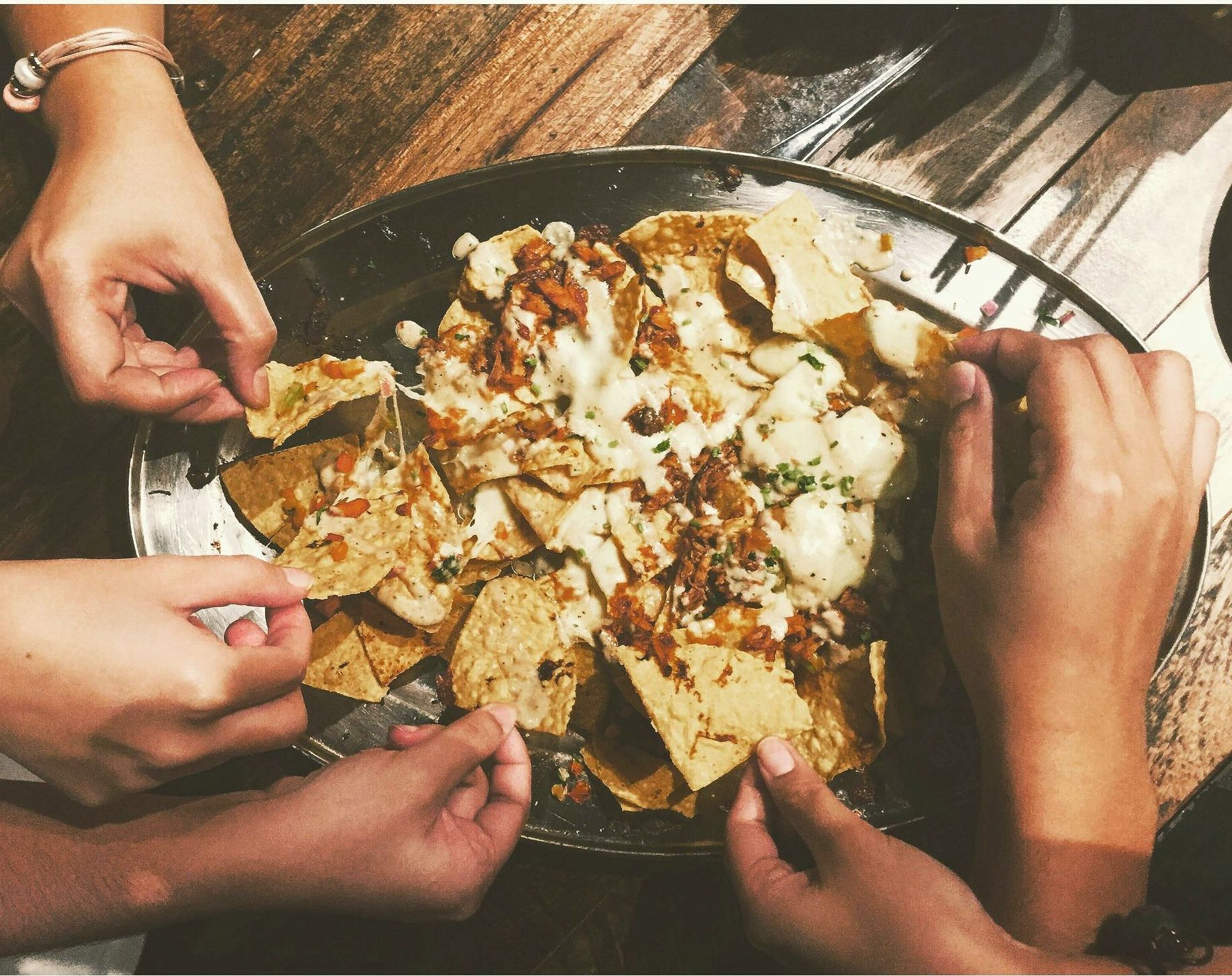 Nacho's met Gehakt en Kaas uit de Oven