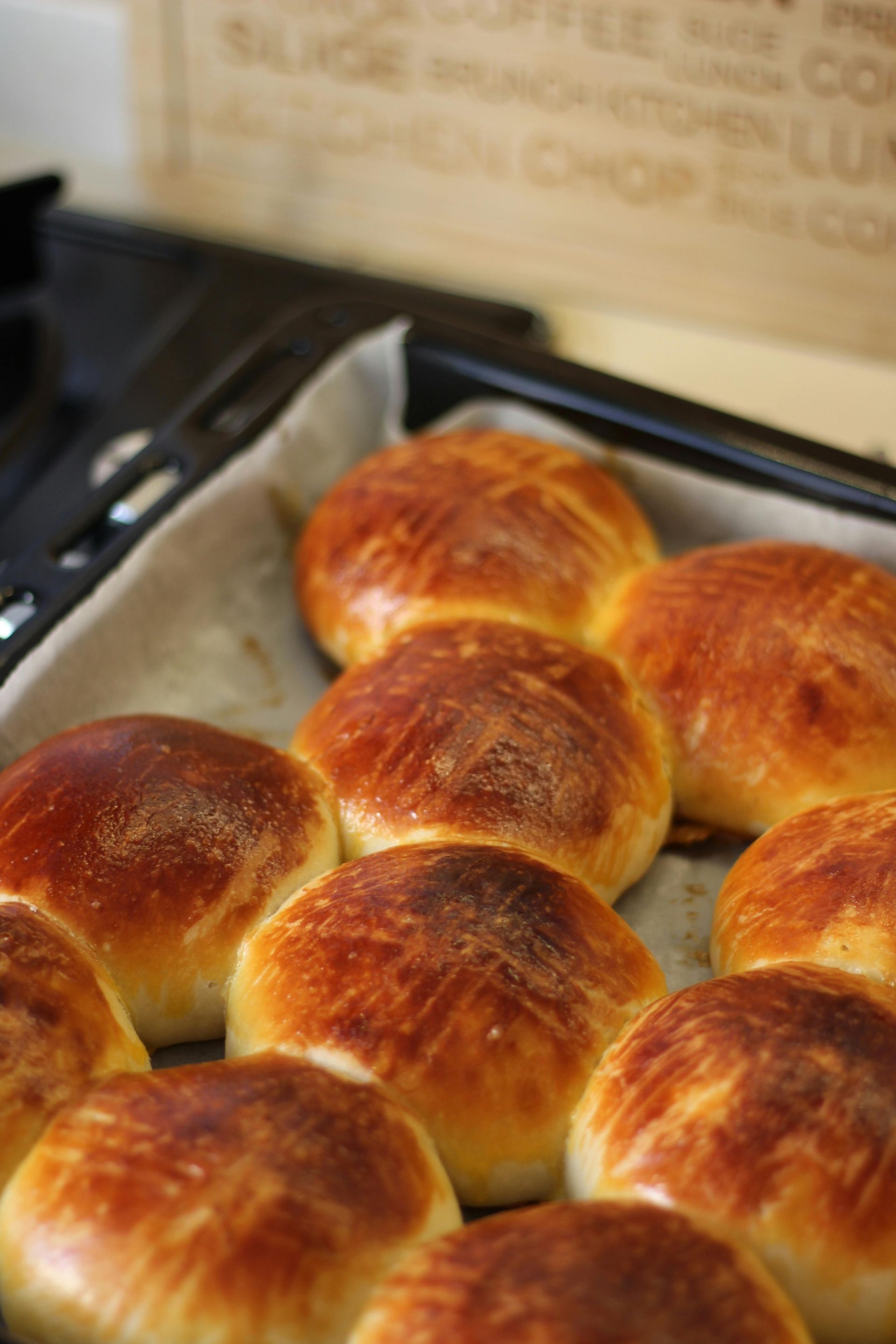 Zachte luchtige broodjes