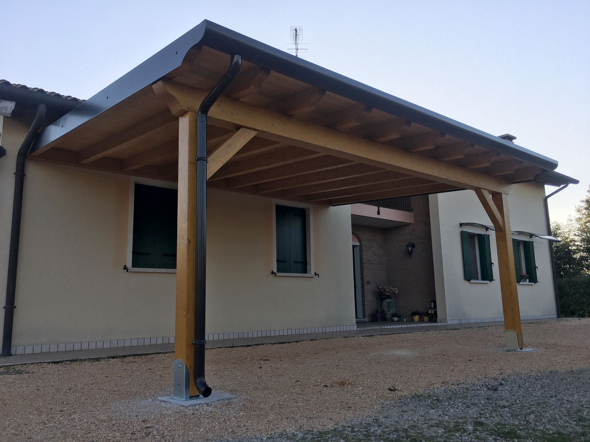  Tettoia Auto con Perline