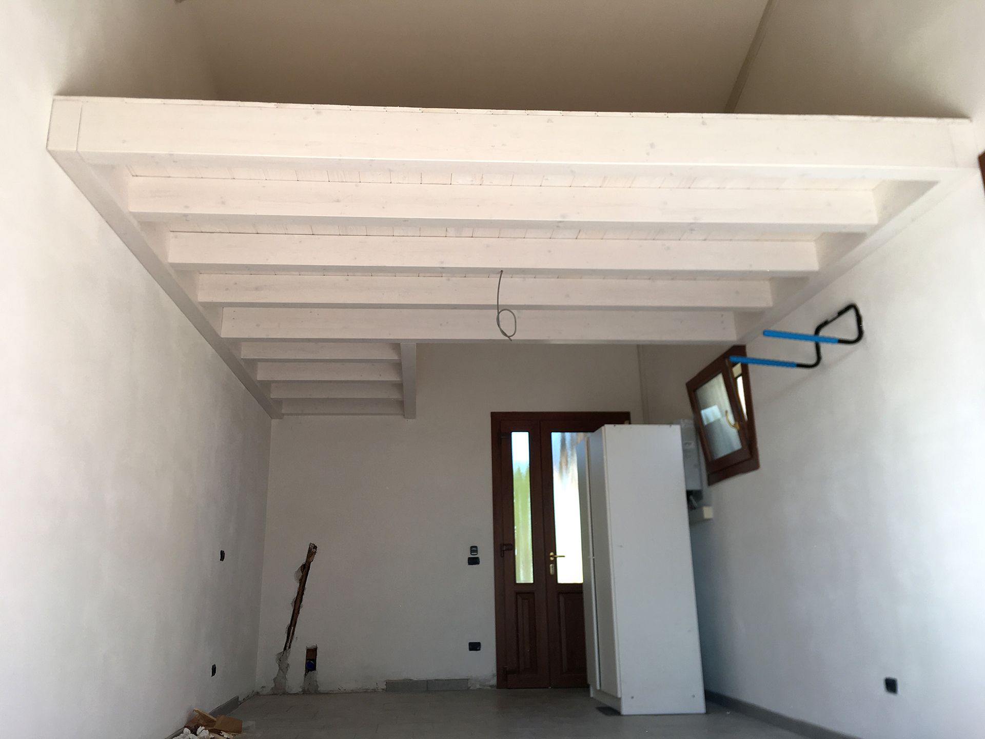 Soppalco in legno di abete