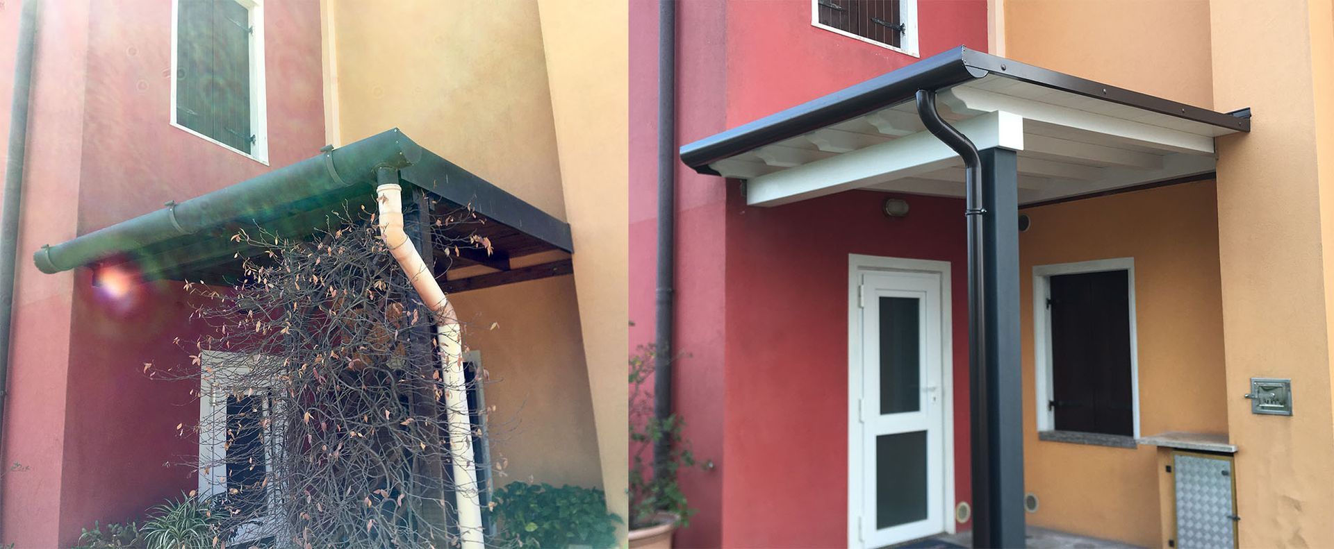 Manutenzione straordinaria tettoia