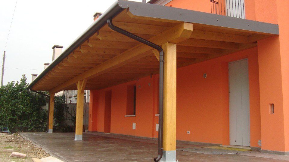 Porticato in legno