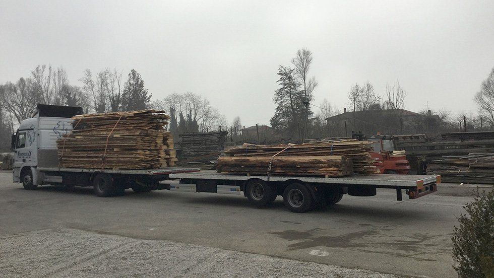 trasporto di legname