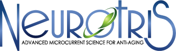 The logo for neurotris advanced microcurrent science for anti-aging