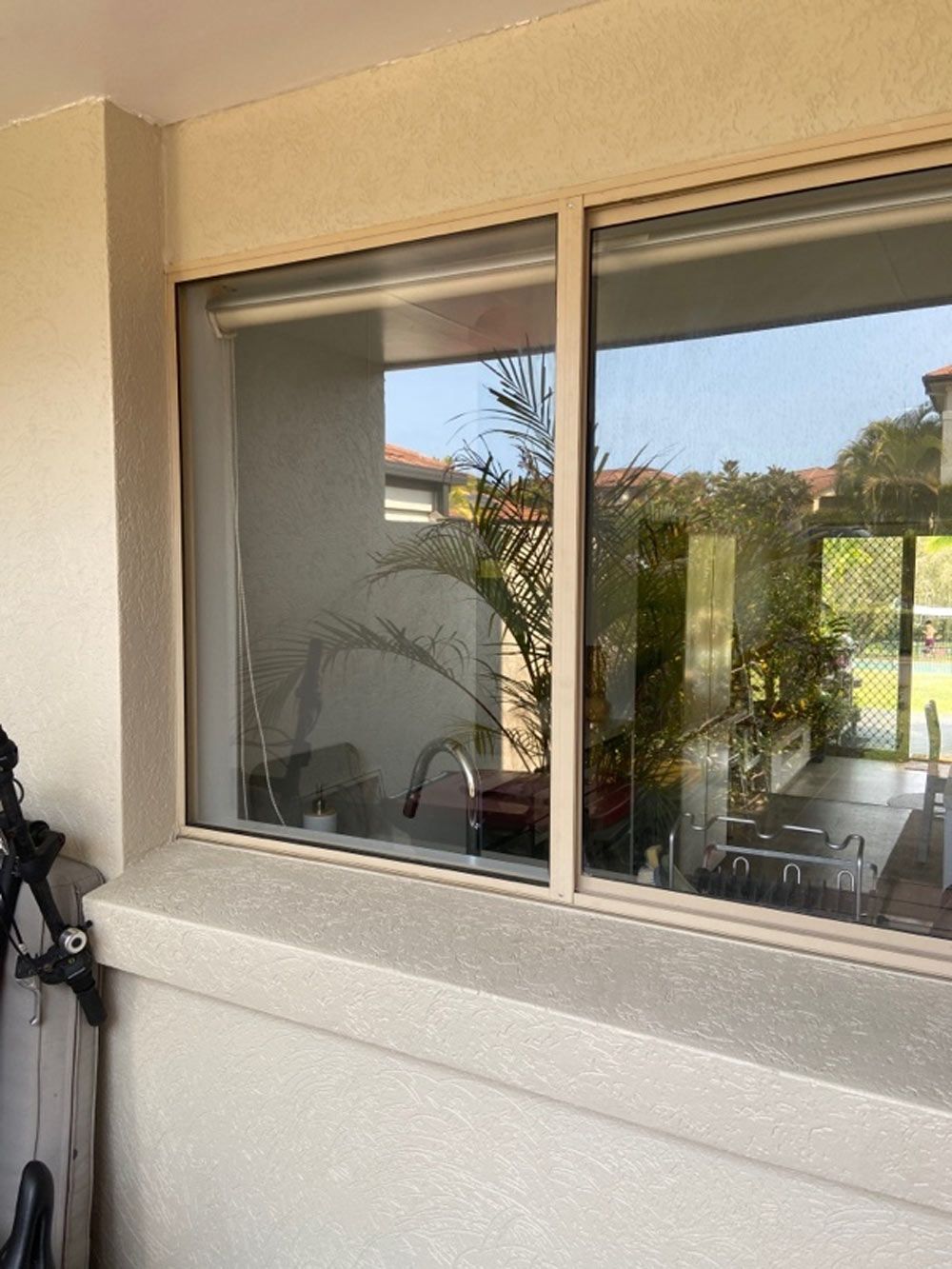 A New Residential Clear Glass Window