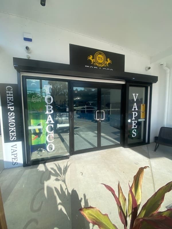 Shop Front With Glass Door — ASAP Glass Pty Ltd