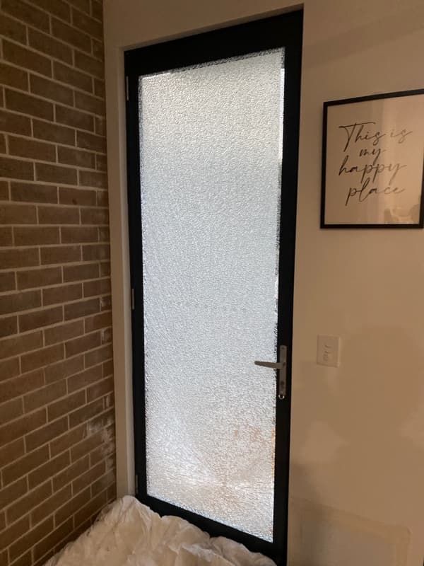Semi-Transparent Door — ASAP Glass Pty Ltd