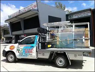 ASAP Glass Truck — Glass Repair in Gold Coast, QLD