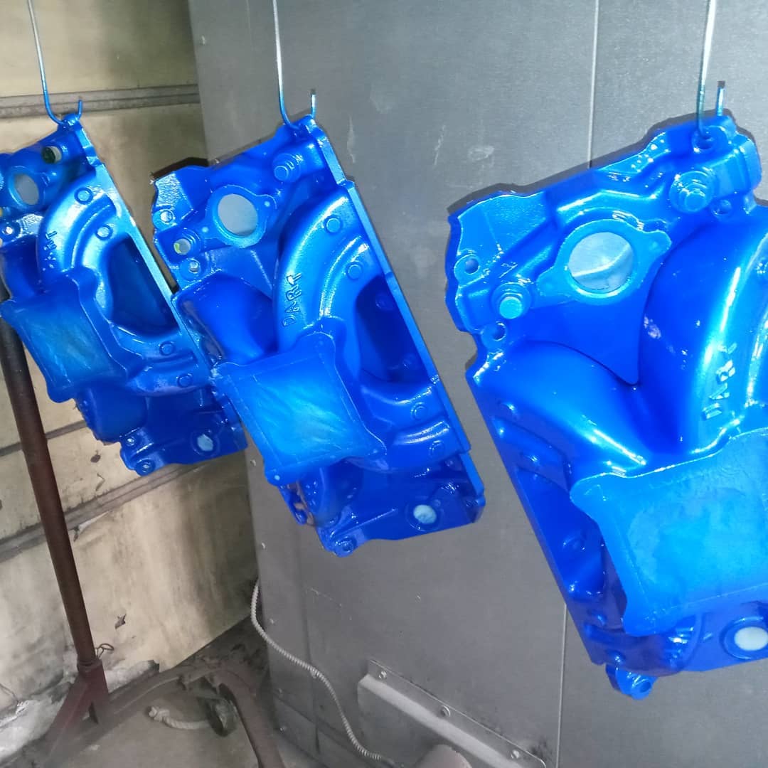 POWDER COATING BLUE