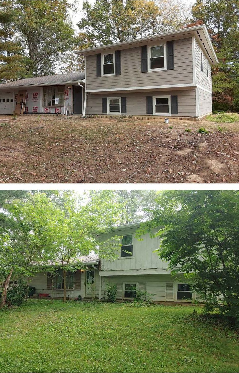 Exterior Makeover — Hillsboro, OH — Two Women Contractors