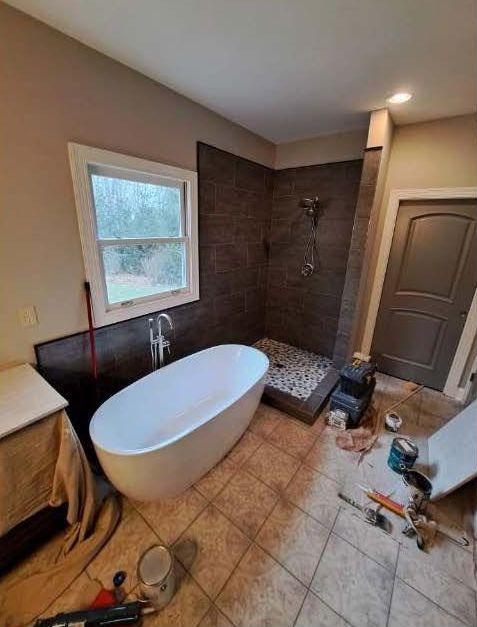 Bathroom Makeover — Hillsboro, OH — Two Women Contractors
