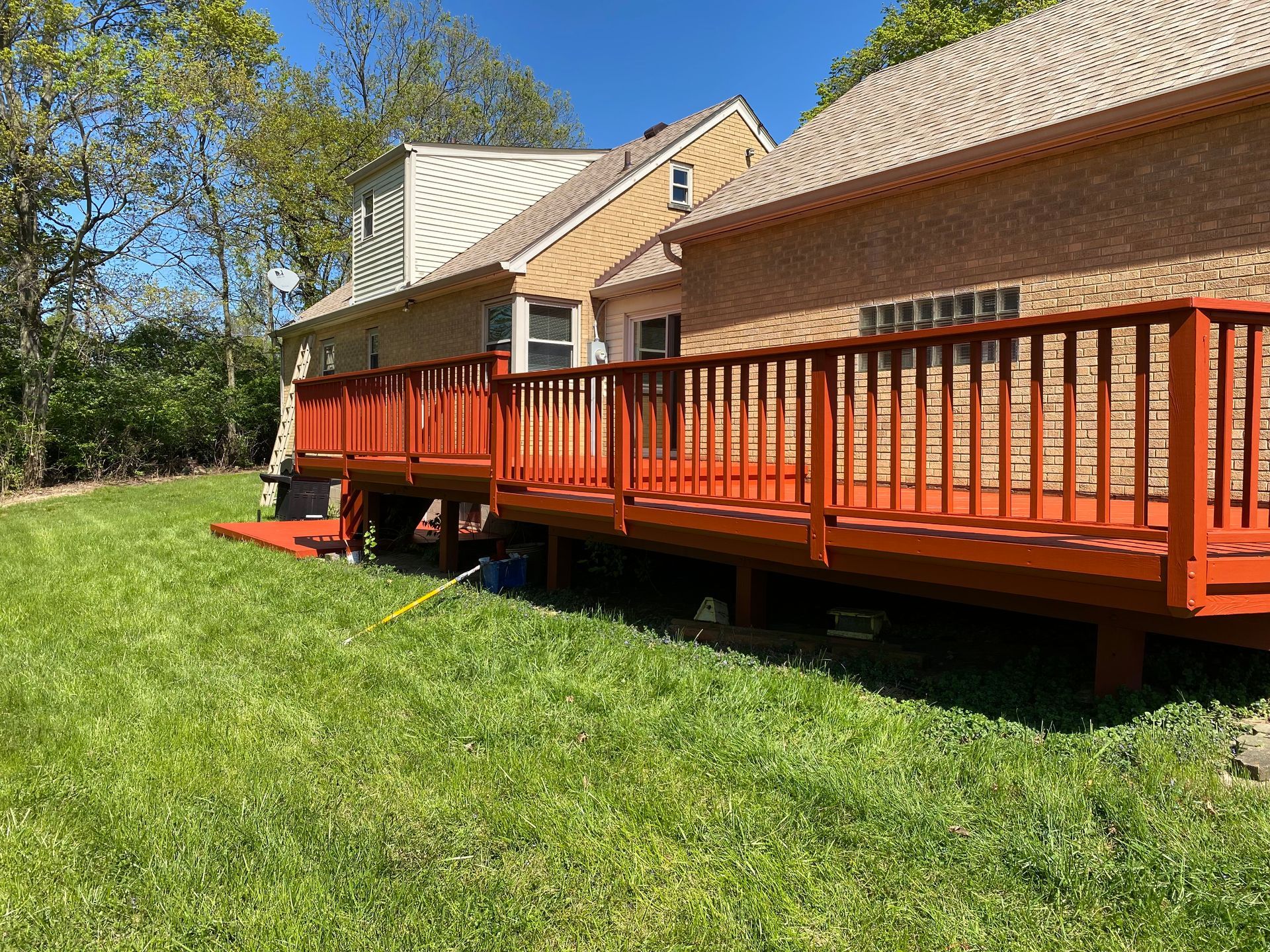 Staining & Building Decks — Hillsboro, OH — Two Women Contractors