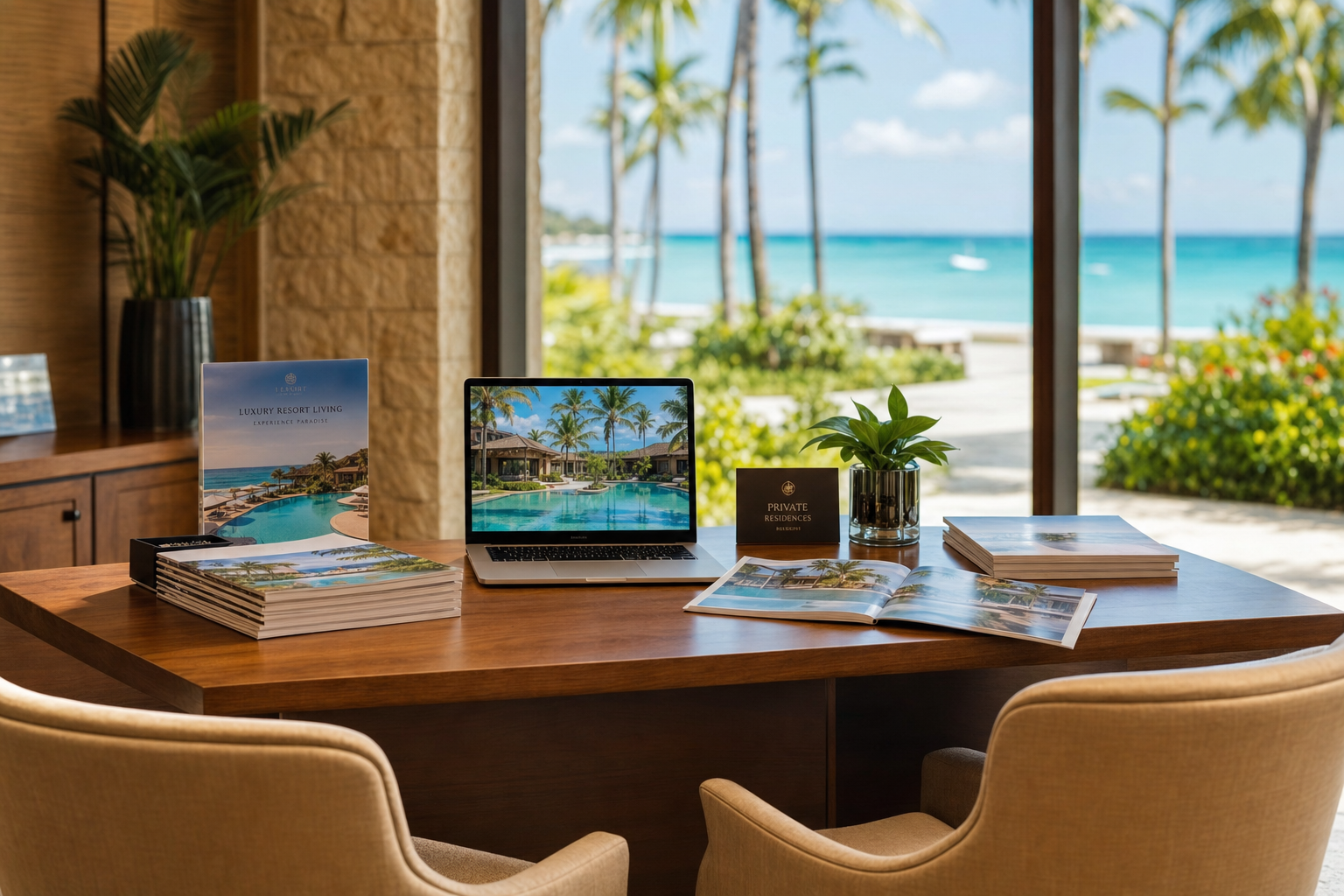 Timeshare sales presentation setup illustrating what to expect during a resort ownership pitch