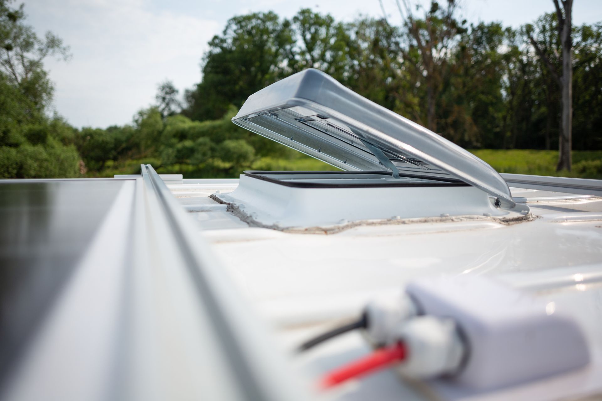 Roof Hatch on Commercial Roof