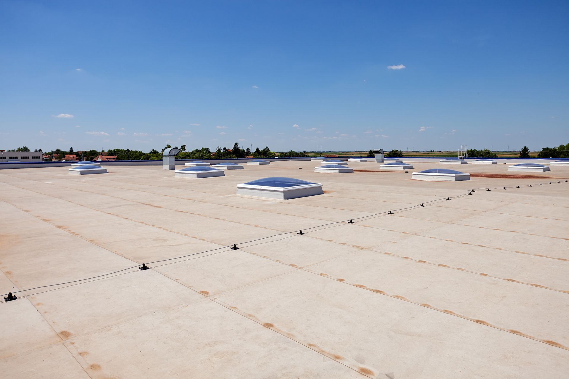 Low-Slope Commercial Roof in Central Missouri