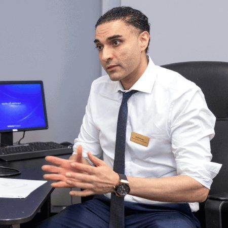 A picture of Dr Harpreet Kalra ead hair transplant surgeon at Harley Street Hair Transplant London