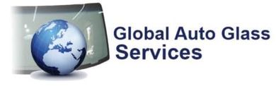 Logo for Global Auto Glass Services with a blue globe.