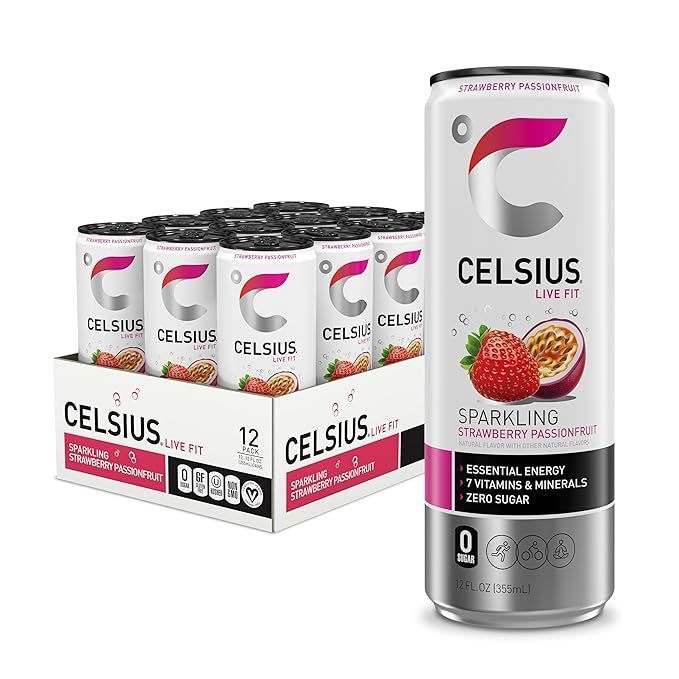 CELSIUS Sparkling Strawberry Passionfruit
