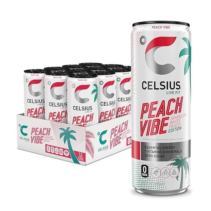 CELSIUS Sparkling Peach Vibe