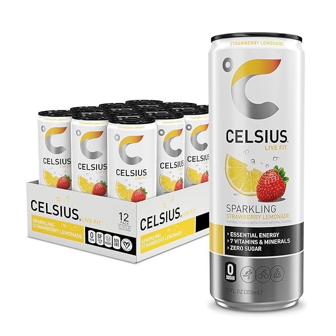 CELSIUS Sparkling Strawberry Lemonade