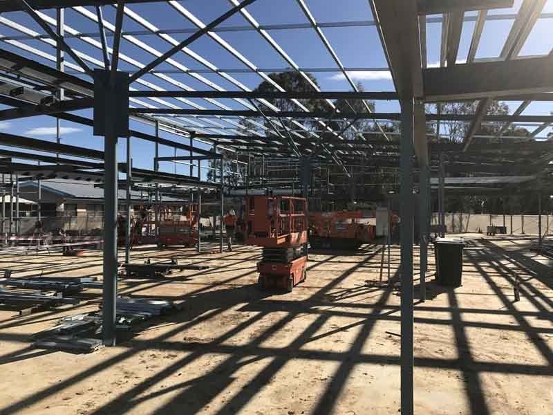 A Construction Site With A Lot Of Construction Equipment | Canberra ACT | Baxter Engineering