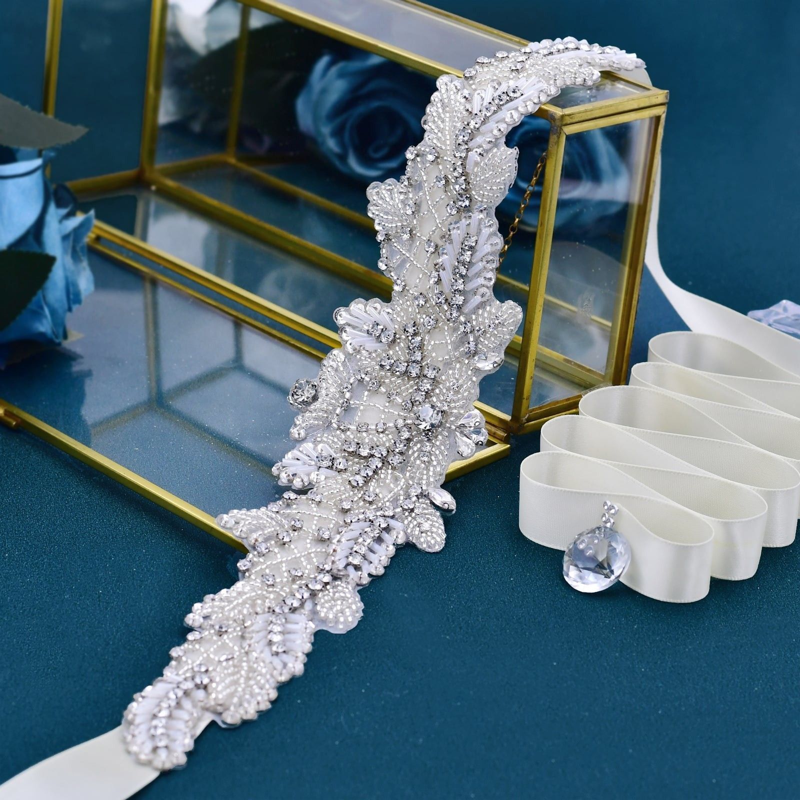 Bridal sash and accessories